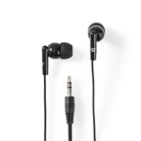 Nedis HPWD1000BK čierna / slúchadlá s mikrofónom / 3.5mm jack / 1.2m / ovládanie hlasitosti (HPWD1000BK)