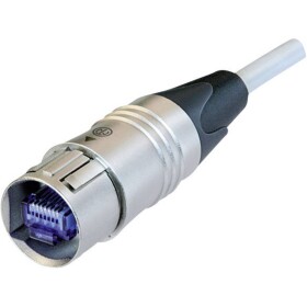Neutrik NKE6S-3 RJ45 sieťové káble, prepojovacie káble CAT 6 S/FTP 3.00 m biela 1 ks; NKE6S-3