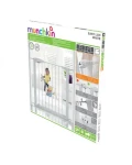 Munchkin - Bezpečnostná detská zábrana Easy Loc biela so 7 cm rozšírením / do 24 mesiacov (8595119388566)