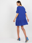 Dámske šaty D73761M30306B cobalt blue - Sublevel XL