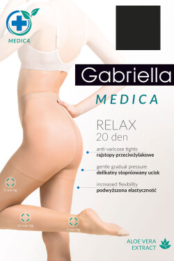 Gabriella Medica Relax 20 DEN Code 110 kolor:nero