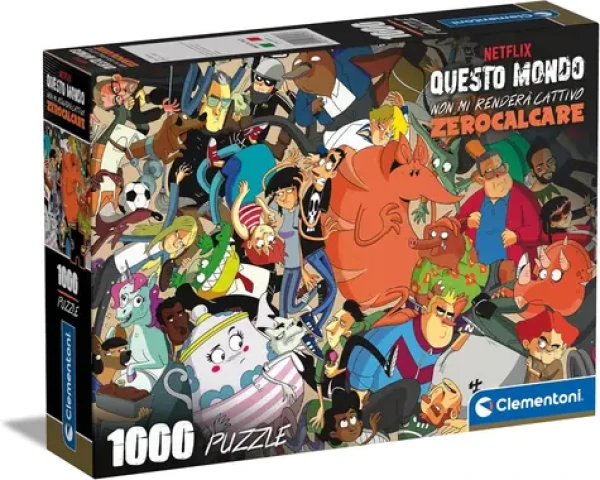 Clementoni PUZZLE Netflix: Tento svet ma nedostane (Zerocalcare IV)