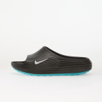 Tenisky Nike ReactX Rejuven8 Men's Slides Black/ Metallic Silver-Gamma Blue EUR 42.5