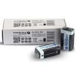 EverActive Pro Alkalické batérie 9V (6LR61) 10ks (6LR61PRO-10PAK)