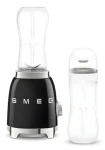 SMEG PBF01BLEU čierna / Smoothie mixér / 300 W / 0,6 l / 2 rýchlosti (PBF01BLEU)