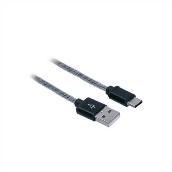 Solight SSC1602 USB-C kábel 2m / USB 2.0 A konektor - USB-C 3.1 konektor (8592718025175)