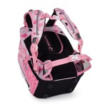 Školský batoh Bagmaster Beta 24 A Pink/White