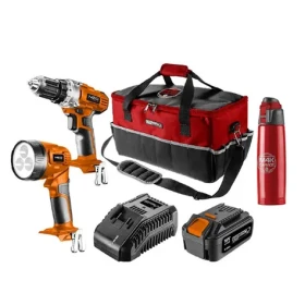 Neo Tools 04-600-M4K / Súprava náradia / aku | vŕtačka | svietidlo | akumulátor | nabíjačka / 18V / 6ti dielna (04-600-M4K)