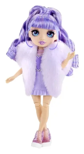 MGA Rainbow High Creative Crystals bábika - Violet Willow