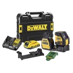 DEWALT DCE088D1G18 / Nivelačný prístroj / Dosah 50m / Presnosť: 3 mm / príslušenstvo (DCE088D1G18)