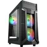 Sharkoon VG6-W RGB čierna / ATX / 2x USB 3.0 / 3x 120mm / bez zdroja / priehľadná bočnica (4044951026814)