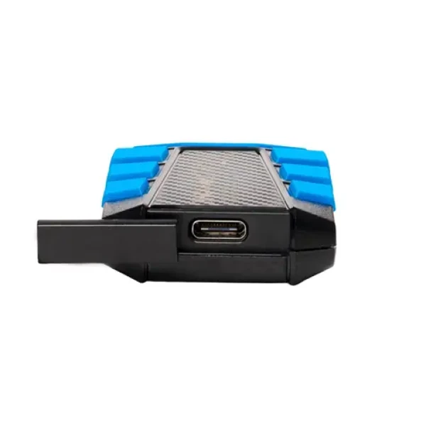 ADATA SD820 1TB modrá / SSD / Externé / čítanie: 2000MBps / zápis: 2000MBps / USB 3.2 Gen 2x2 / IP68 (SD820-1000G-CBU)