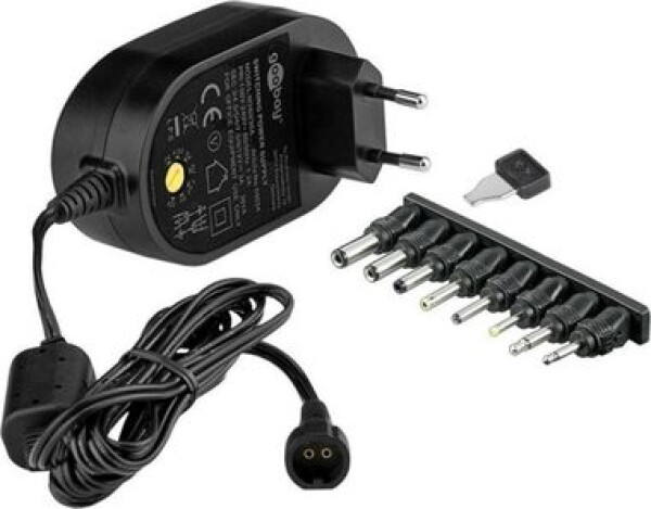 Goobay Univerzálny napájací adaptér 230V/3-12V jednosmerný 300mA (ppadapter-131)