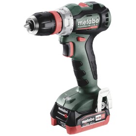 Metabo PowerMaxx BS 12 BL Q aku vŕtací skrutkovač, 12 V, 4 Ah Li-Ion akumulátor vr. 2x aku, vr. nabíjačky, bez kefiek, 601045800; 601045800