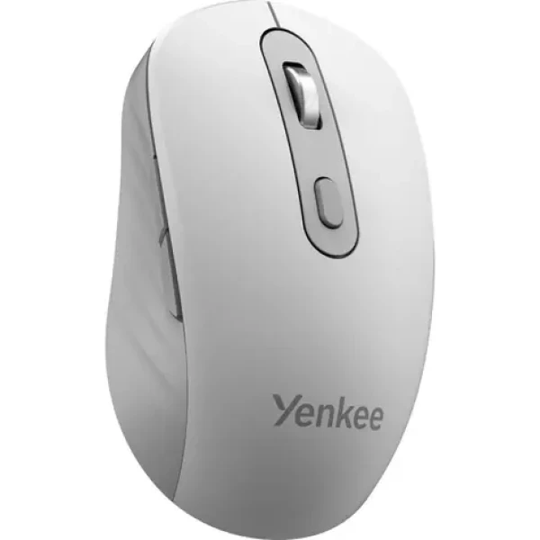 YENKEE YMS 2045WE WL SWAY šedá / bezdrôtová optická myš / 1600 DPI / 6 tlačidiel / 2.4 GHz / Bluetooth (8590669377060)