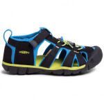 Keen Seacamp II Black/brilliant blue AD (CNX) barefoot sandále 37 EUR