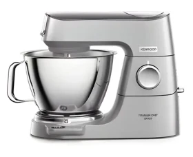 Kenwood Titanium Chef Baker KVC85.124SI strieborná / Kuchynský robot / 1200 W / DuoBowl / EasyWeigh váha (0W20011382)