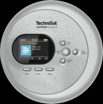 TechniSat TechniSat Digitradio CD 2GO BT tragbarer CD-Player silber