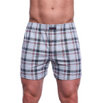 Pánske šortky 008/303 Comfort plus - CORNETTE šedá 3XL