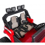 Mamido Elektrické autíčko Extreme Sport 4x4 s premenlivou veľkosťou červené
