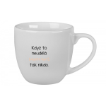Personalizovaný keramický hrnček 400 ml – ak to nezvládne … tak nikto