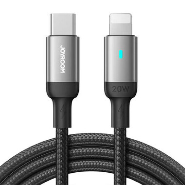 Joyroom S-CL020A10 Nabíjací kábel USB-C (M) - Lightning (M) 20W 1.2m čierna (S-CL020A10 1.2m LB)