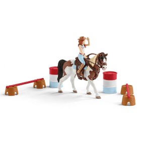 Schleich Horse Club 42441 Hannah - sada pre westernové jazdenie