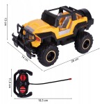 MalPlay Terénne vozidlo JEEP na diaľkové ovládanie 1:16 žltý