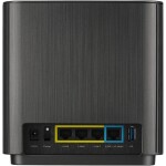 Asus ZenWifi XT9 čierna 2ks / Mesh router AX7800 / WiFi 6 / 2.4GHz / 2x 5GHz / 2.5Gbps WAN + 3x LAN (90IG0740-MO3B30)