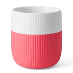 Royal Copenhagen Porcelánový hrnček Fluted Contrast Hibiscus 350 ml