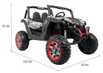 Mamido Elektrické autíčko Buggy SuperStar 4x4 lakované maskáčové