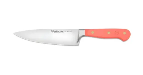 Wüsthof CLASSIC COLOUR Coral Peach / Nôž kuchársky / 16 cm / Chróm-molybdén-vanádiová oceľ (1061700316)