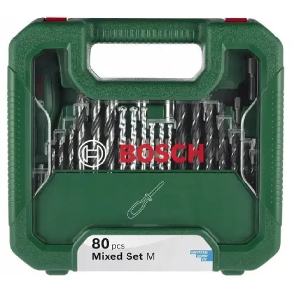 BOSCH Sada bitov a vrtákov 80 ks / Sada bitov a vrtákov (2608522567)