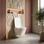 REA - Závesná WC misa Julio Rimless REA-C4803