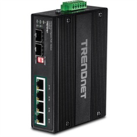 TrendNet TI-PG62B priemyselný ethernetový switch 10 / 100 / 1000 MBit/s; 21.22.1288