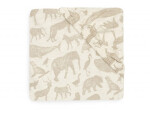 Jollein Prestieradlo napínacie 120x60 cm Animals Nougat (511-507-67044)