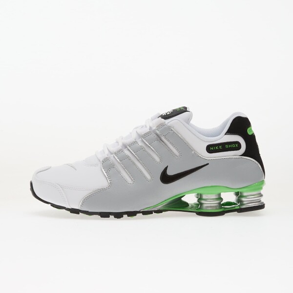 Tenisky Nike Shox Nz White/ Black-Metallic Silver-Green Pulse EUR 42.5