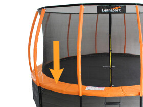 Mamido Pružinový kryt pre trampolínu 8ft LEAN SPORT BEST