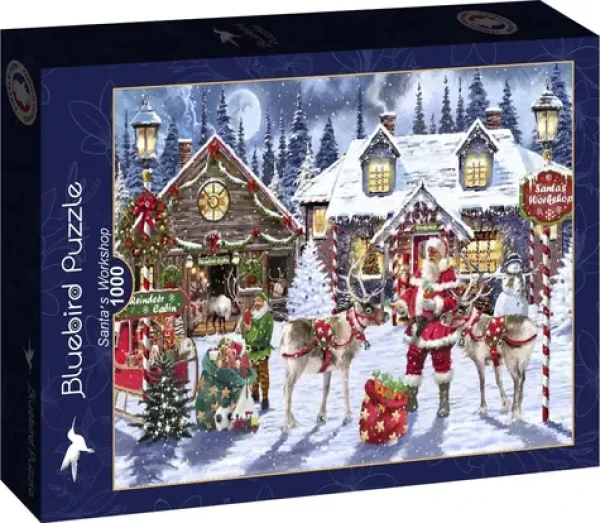 BlueBird Puzzle Santova dielňa