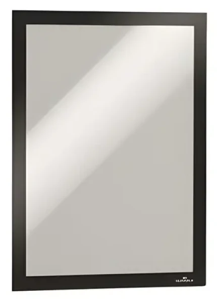 Durable Duraframe A4 čierna / Prezentačný rám / Samolepiace / 2 ks (487201)