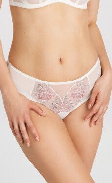 Gorsenia K 845 Love Game Brazílske nohavičky S-2XL Krémový XL