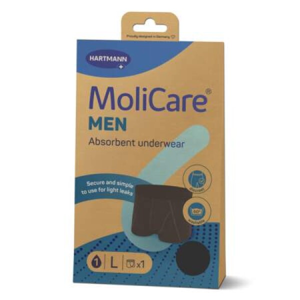 MOLICARE Men L absorpčná spodná bielizeň 1 ks