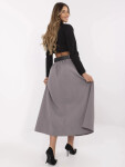 Dámska dlhá sukňa MI SD 88653.89 Grey - FPrice one size šedá