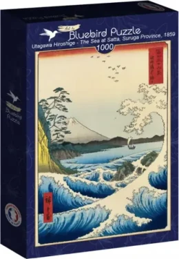 BlueBird Puzzle More v Satte, provincie Suruga (1859)