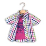 Košele a tričko, Minoti, MALIBU 4, fialová - 86/92 | 18-24m