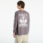 Tričko OBEY Precision Pigment Dusty Black M