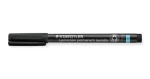 Staedtler Lumocolor F čierna / Popisovač na textil / permanentný / vode odolný / stopa 0,6 mm (319 LM F-9)