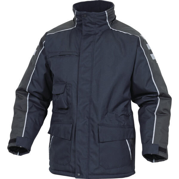 Pracovná bunda Delta Plus NORDLAND Farba: Námornícka modrá, Veľkosť: 3XL (NORDLBM3X)