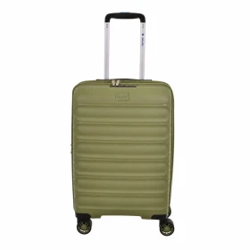 Cestovní kufr Dielle 4W S PP 100-55-34 světle zelená 38 L