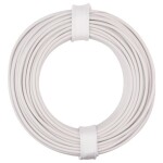 Donau Elektronik 175-015 opletenie / lanko LiY 1 x 0.75 mm² + 1 x 0.75 mm² biela 1 ks; 175-015
